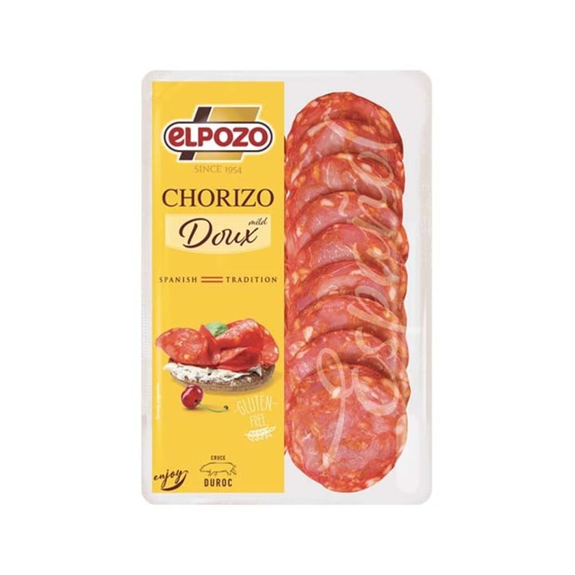 Elpozo Σαλάμι Chorizo Extra σε Φέτες Χωρίς Γλουτένη 80g