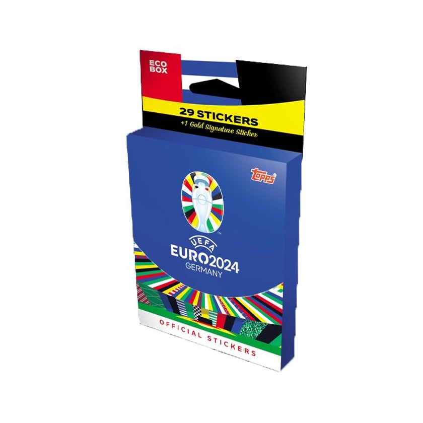 Topps Euro 2024 Αυτοκόλλητα Eco Box 30τεμ