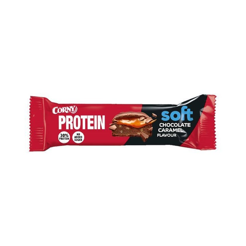 Corny Μπάρα Πρωτεΐνης Soft Σοκολάτα & Καραμέλα 45g