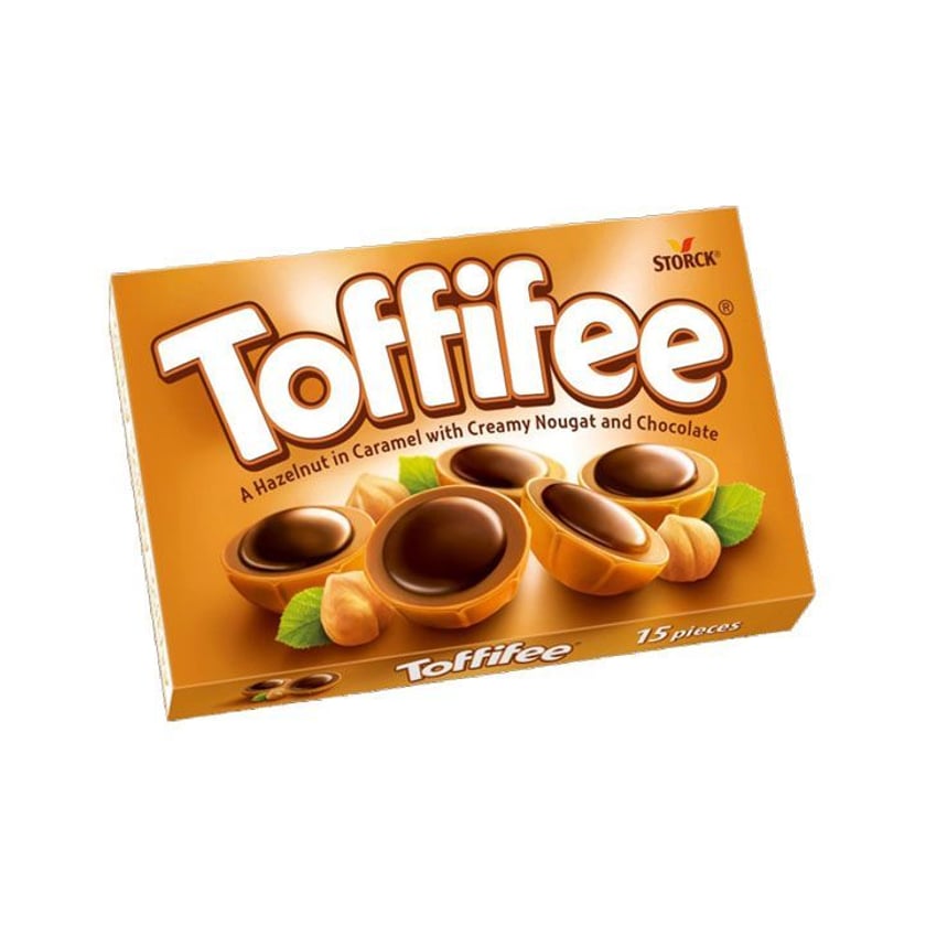 Toffifee Σοκολατάκια Φουντούκι Καραμέλα 125g