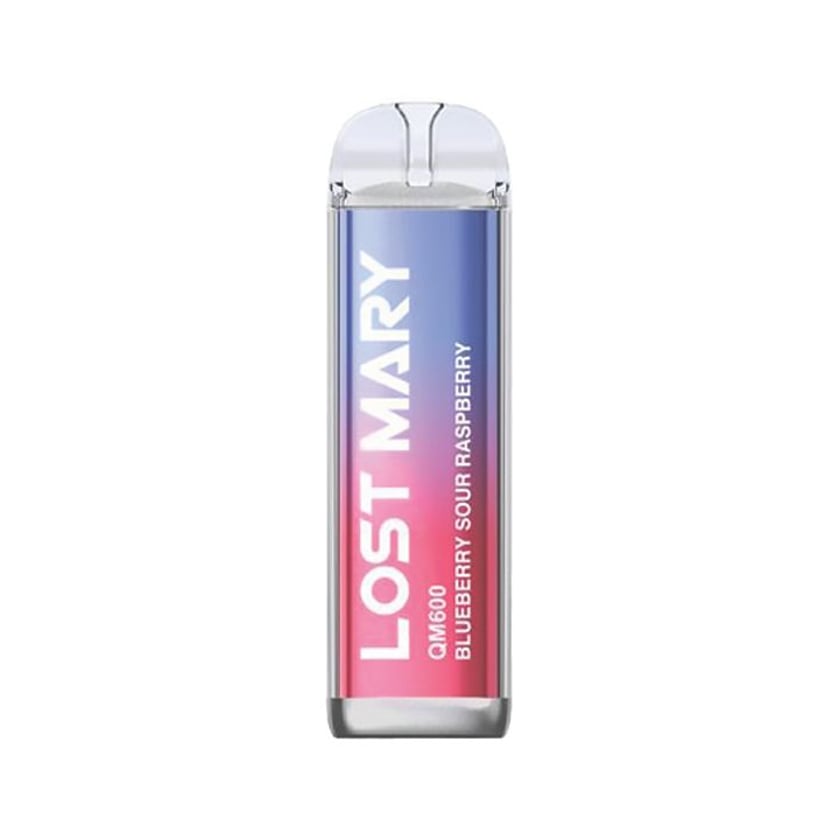 Lost Mary QM600 Ηλεκτρονικό Τσιγάρο μιας Χρήσης Blueberry Sour Raspberry 20mg 2ml 600 Puffs