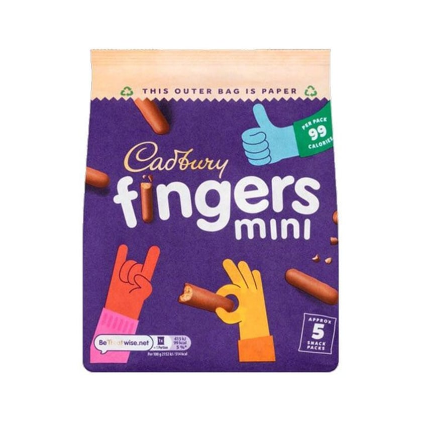 Cadbury Biscuits Mini Fingers 96.5g