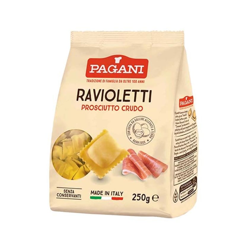 Pagani Ravioletti Γεμιστά με Προσούτο 250g