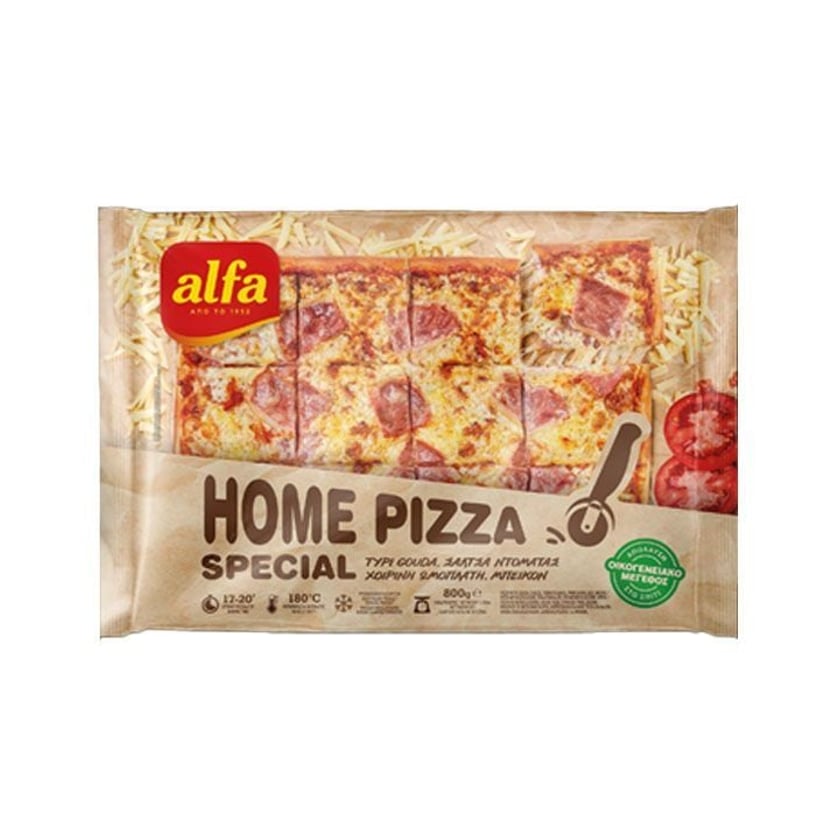 Alfa Οικογενειακή Πίτσα Special 800g