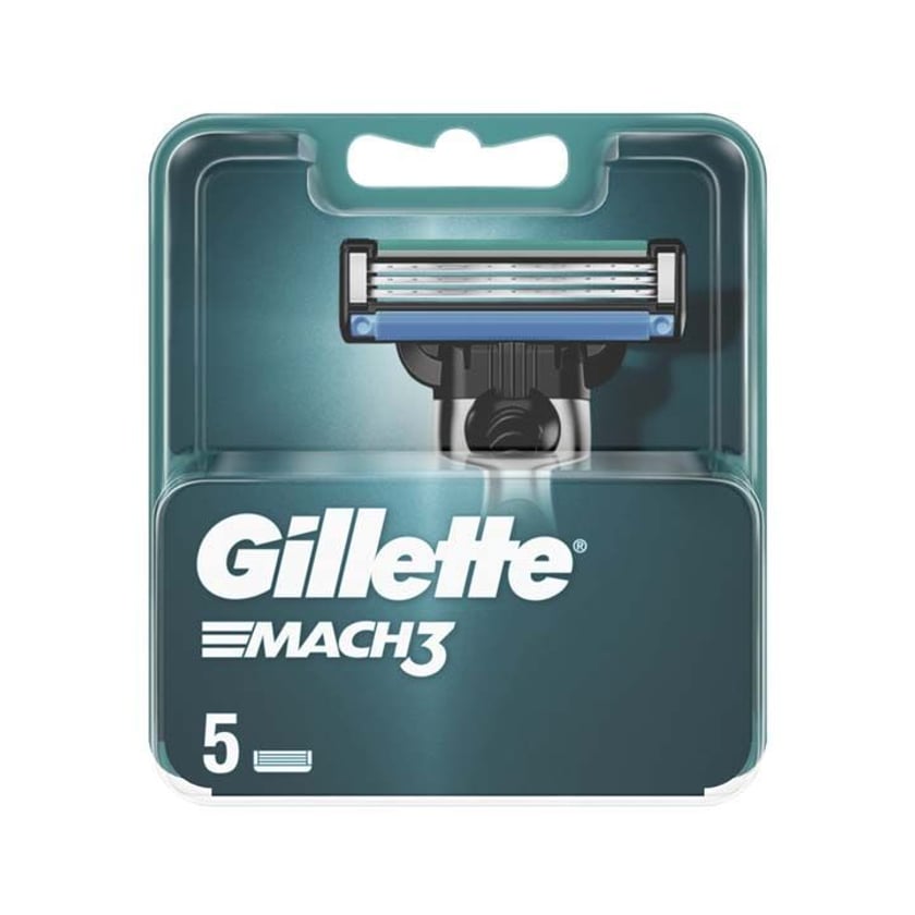Gillette Mach3 Ανταλλακτικές Κεφαλές Ξυρίσματος 5τεμ