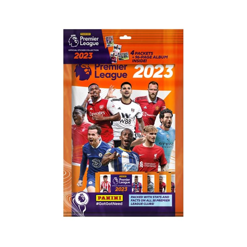 Panini Premier League 23 Mega Starter Pack Αυτοκόλλητα