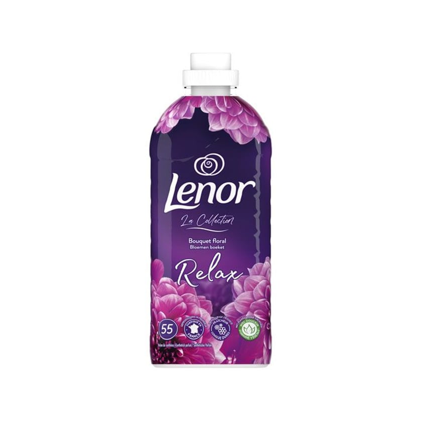 Lenor Μαλακτικό Ρούχων Relax Amethyst & Floral 55μεζ 1155ml