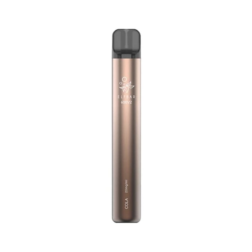 Elf Bar 600V2 Ηλεκτρονικό Τσιγάρο μιας Χρήσης Cola 20mg 2ml 600 Puffs