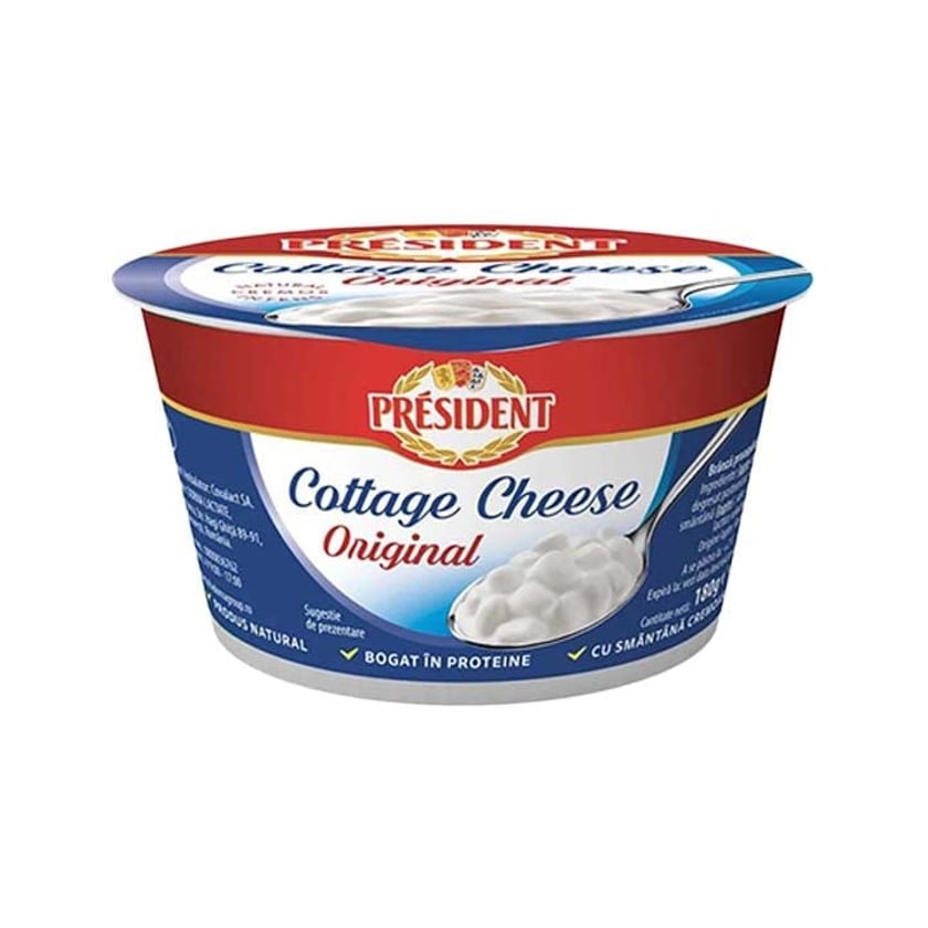 President Cottage Cheese 180g