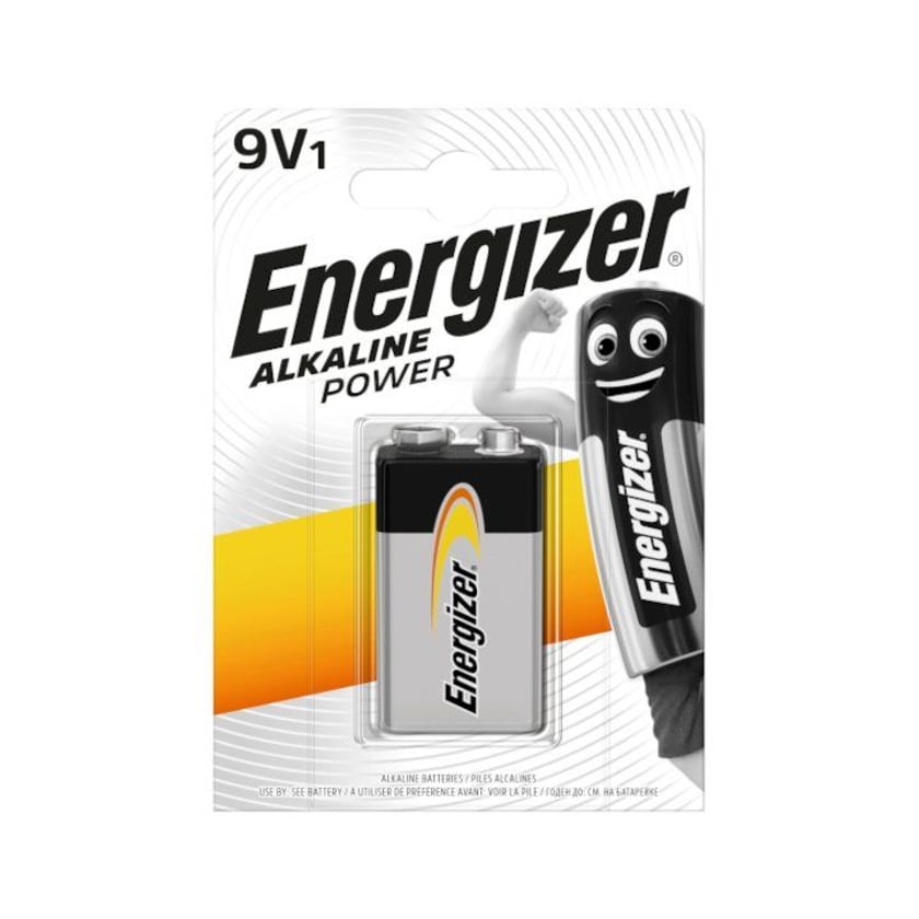 Energizer Μπαταρίες Alkaline Power 9V BP1