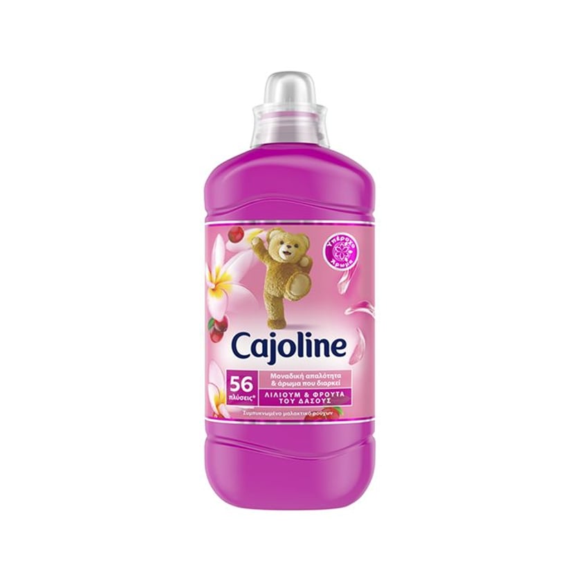Cajoline Συμπυκνωμένο Μαλακτικό Ρούχων Red Fruits 1196ml