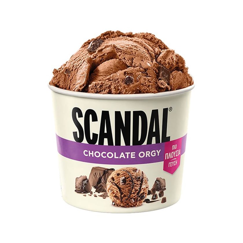 Scandal Παγωτό Κύπελλο Chocolate Orgy 140ml
