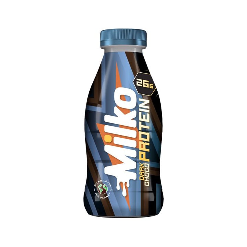 Milko Σοκολατούχο Γάλα Protein Dark Choco 500ml
