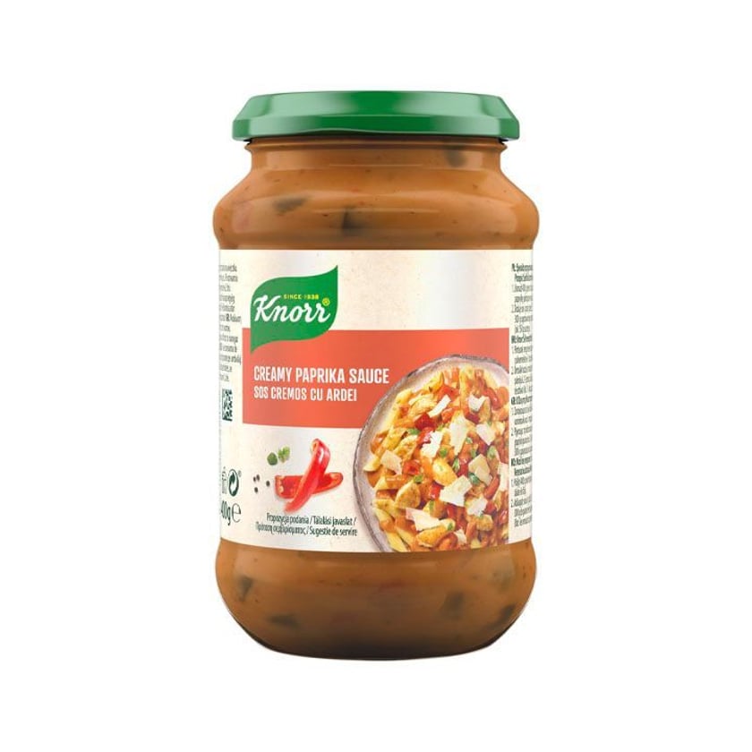 Knorr Σάλτσα με Ντομάτα & Πιπεριά 400g