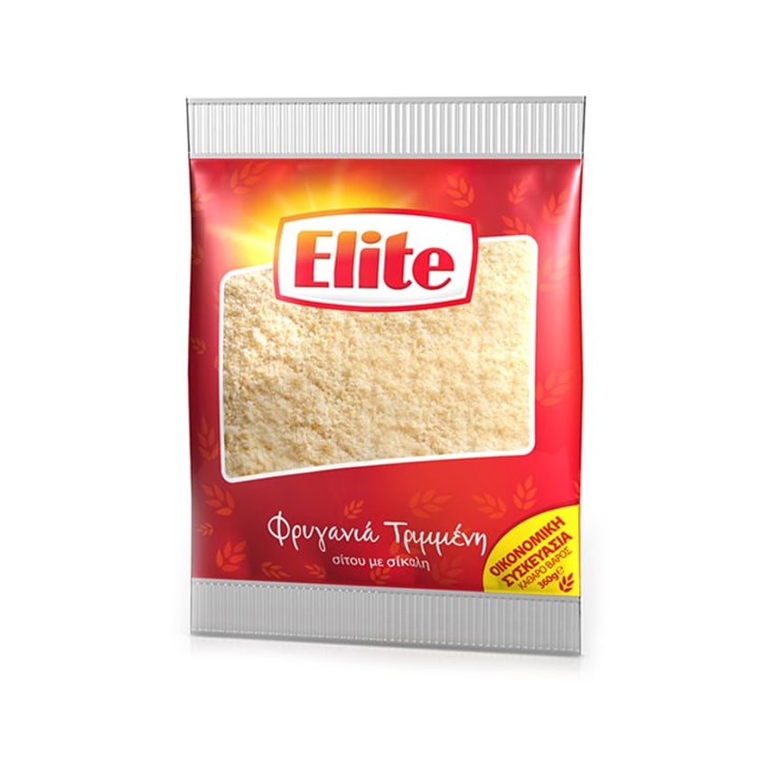 Elite Φρυγανιά Τριμμένη Σίτου με Σίκαλη 360g