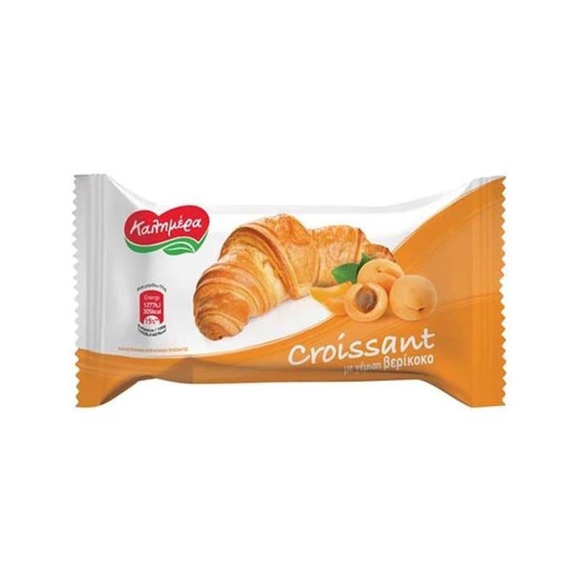 Καλημέρα Κρουασάν με Γέμιση Βερύκοκο 80g