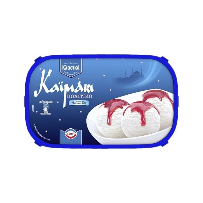 Έβγα Παγωτό Οικογενειακό Καϊμάκι 900ml