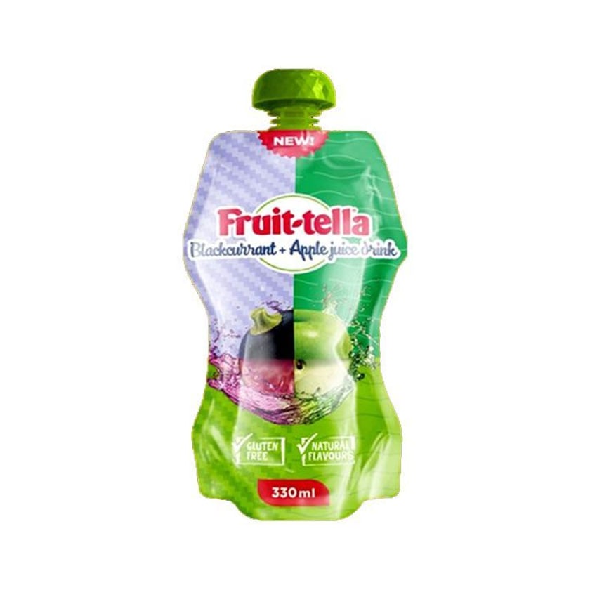 Fruittella Χυμός Φραγκοστάφυλo & Μήλο 330ml
