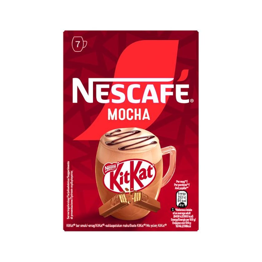 Nescafe Καφές Στιγμιαίος Mocha Kit Kat 7x21g