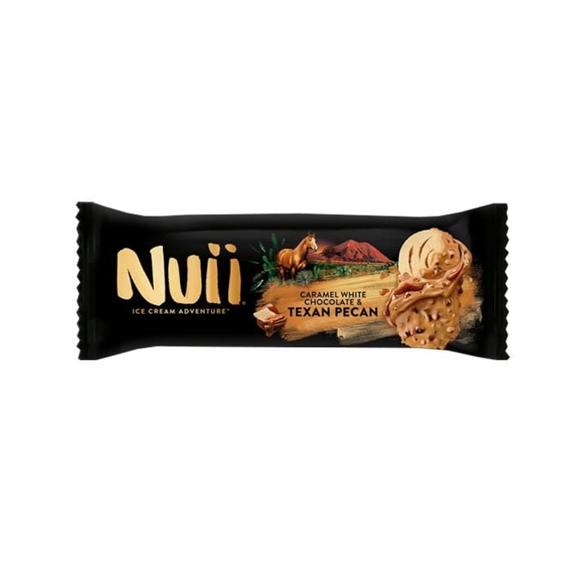 Nuii Παγωτό Ξυλάκι Caramel White Chocolate & Texan Pecan 90ml