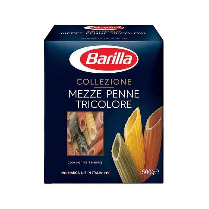 Barilla Collezione Mezze Penne Tricolore 500g