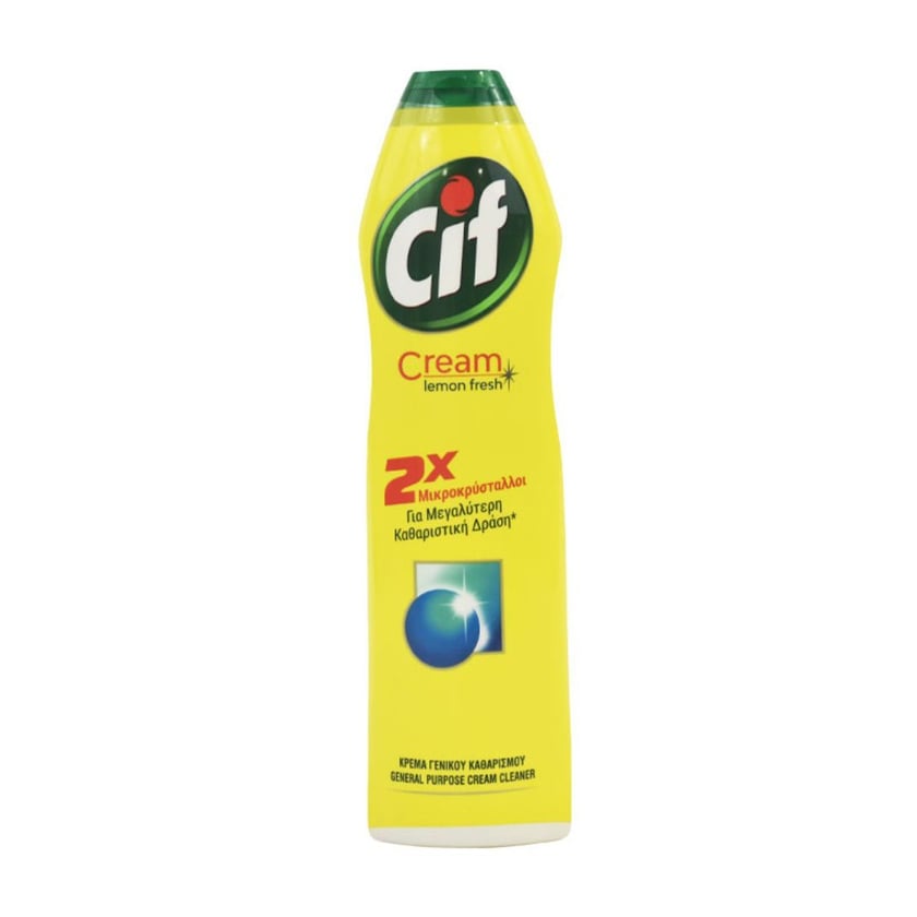 Cif Κρέμα Καθαρισμού με Άρωμα Λεμόνι 500ml