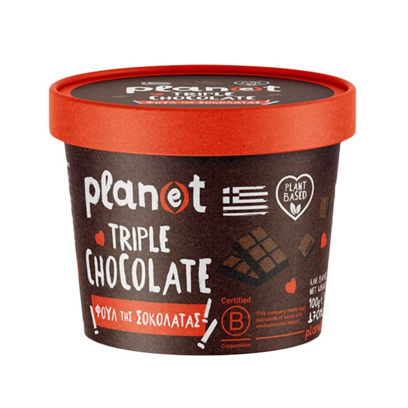 Plan(e)t Παγωτό Triple Chocolate 170ml