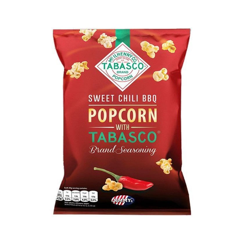Jimmy`s Popcorn Tabasco Sweet Chili BBQ 90g