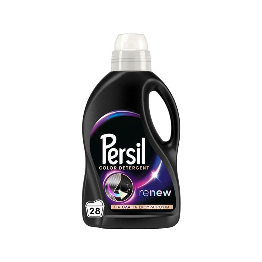 Persil Renew Black Liquid Laundry Detergent For Dark Fabrics 28 Washes 1.4l