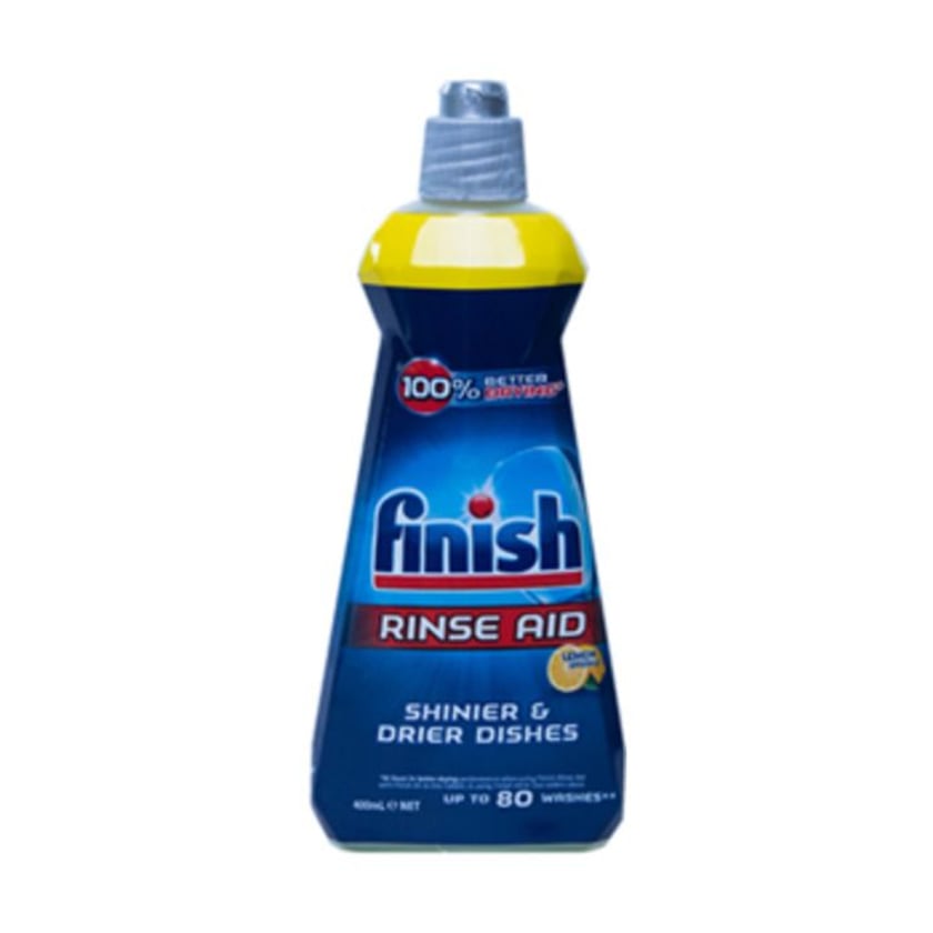 Finish Rinse Aid Εκθαμβωτικό Πλυντηρίου Πιάτων Λεμόνι 400ml
