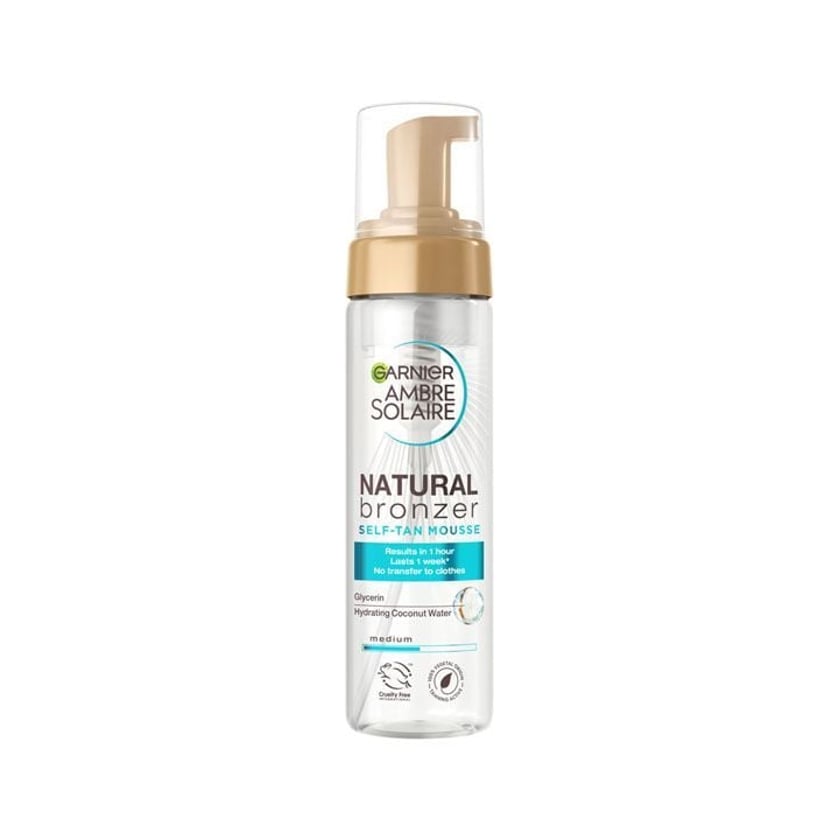 Garnier Ambre Solaire Natural Bronzer Αυτομαυριστικός Αφρός 200ml