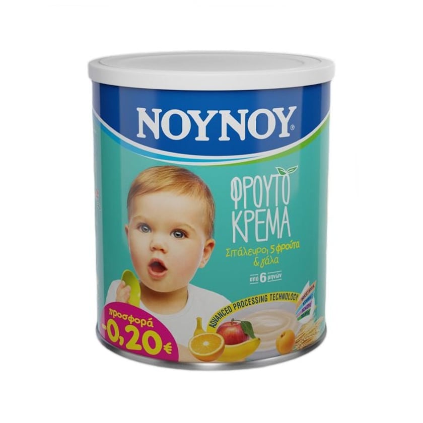 Nounou 5 Fruits Cream 300g -€0.2