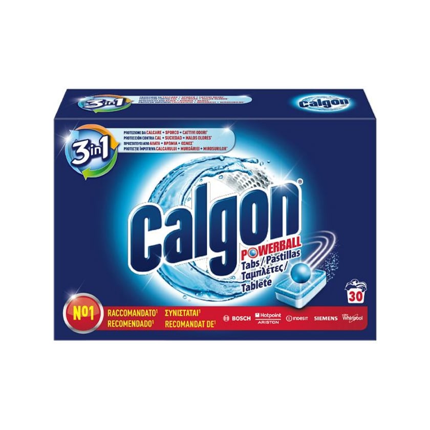 Calgon Αποσκληρυντικό Νερού σε Ταμπλέτες 30pcs 390g