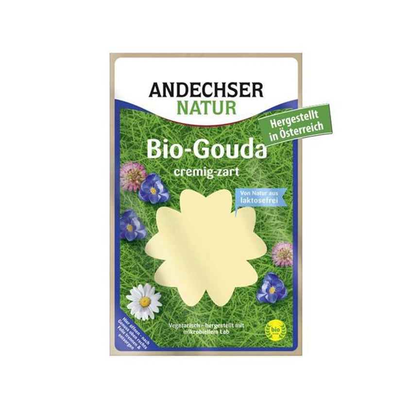 Andechser Natur Gouda σε Φέτες Bio 150g