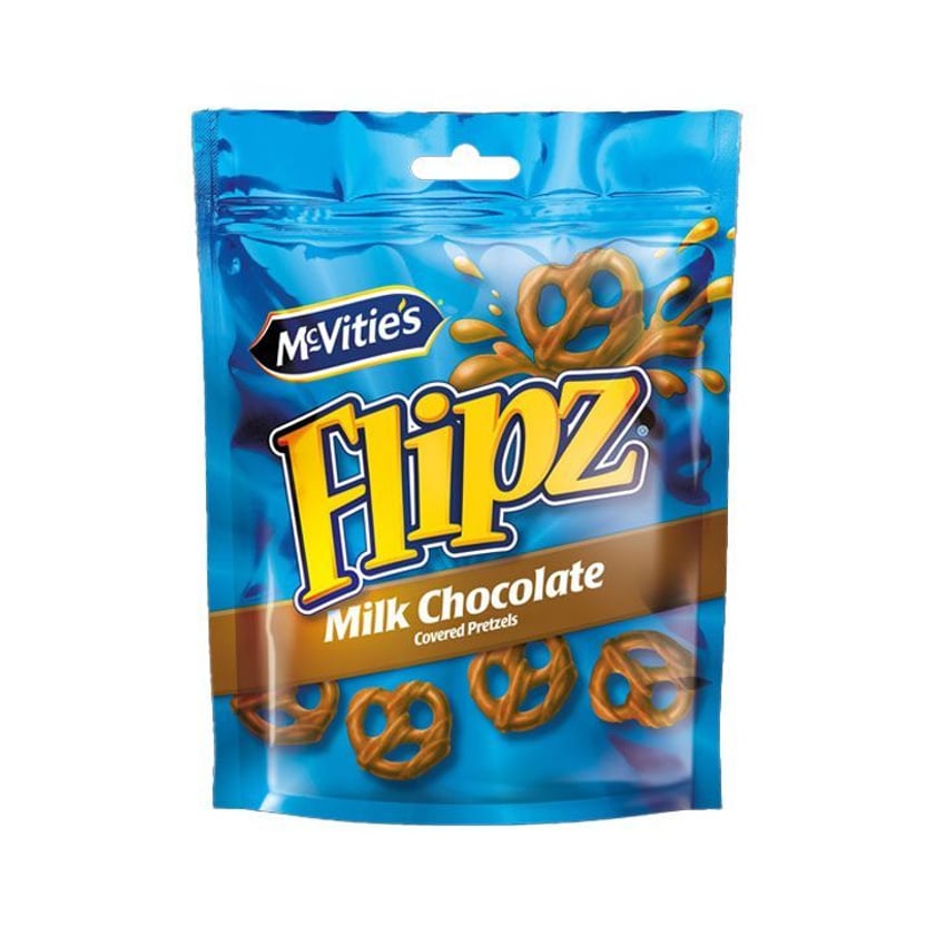 McVitie’s Flipz Pretzels Σοκολάτα Γάλακτος 90g