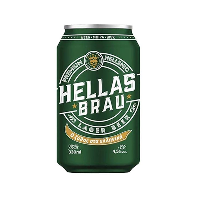 Hellas Brau Lager Κουτί 330ml