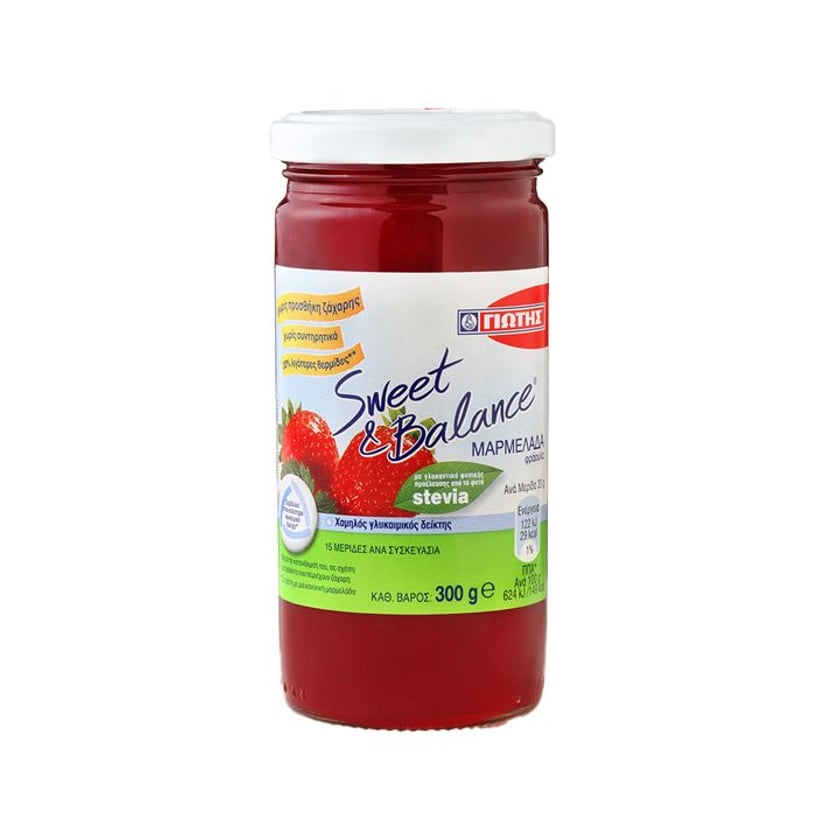 Γιώτης Sweet & Balance Μαρμελάδα Φράουλα 300g