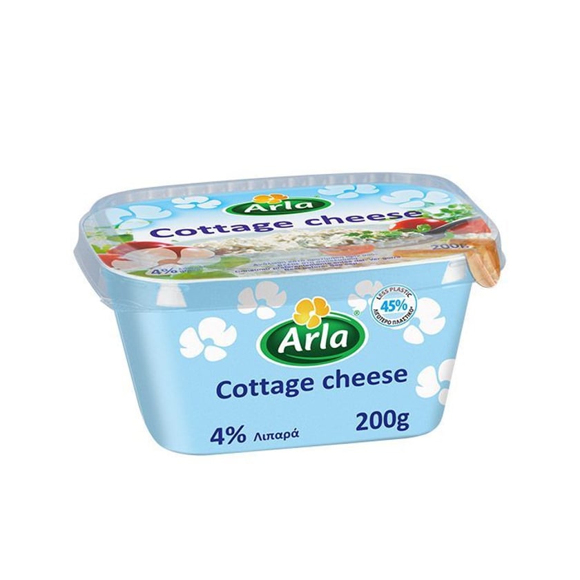 Arla Cottage Cheese 4% Λιπαρά 200g