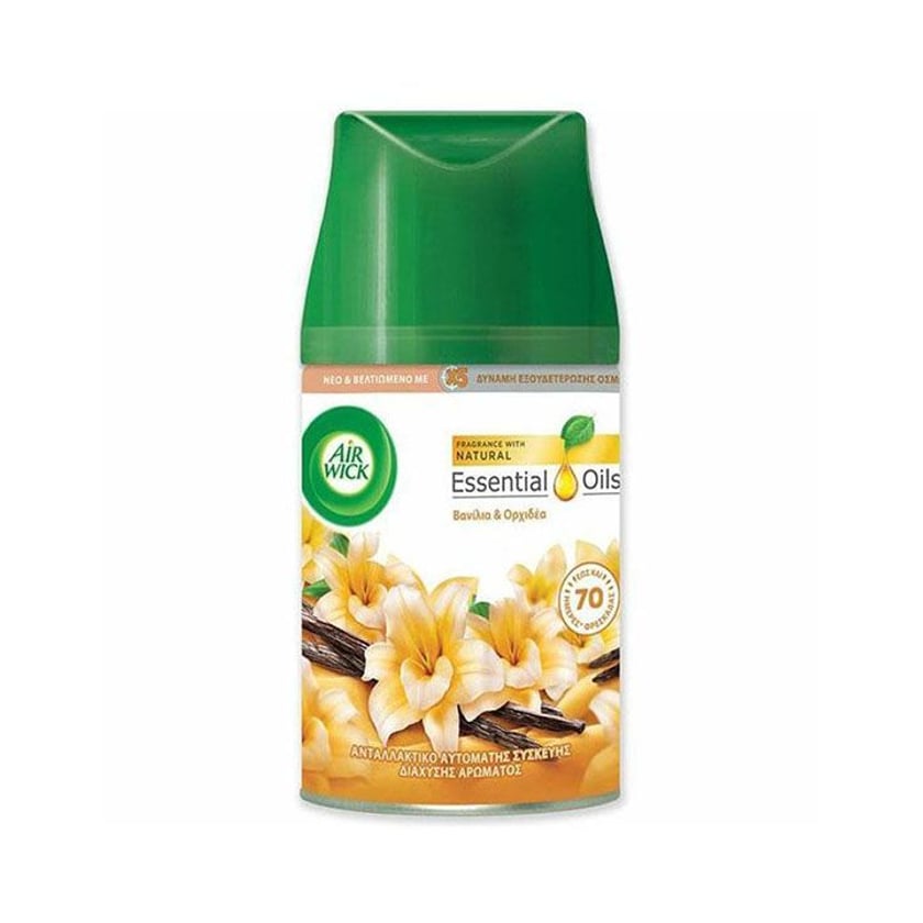 Airwick Freshmatic Αρωματικό Χώρου Ανταλλακτικό με Vanilla & Orchid 250ml