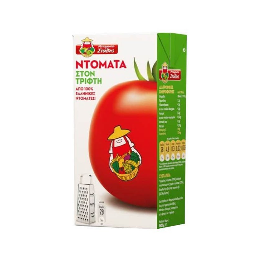 Μπάρμπα Στάθης Ντομάτα Στον Τρίφτη 500g