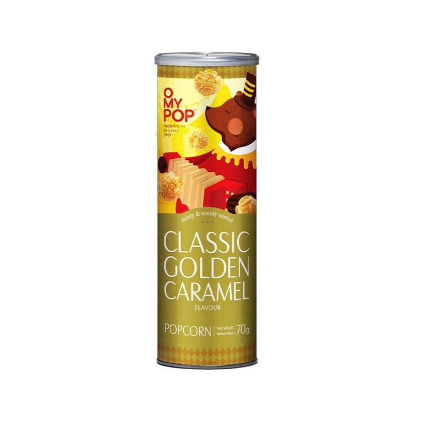 O My Pop Popcorn με Γεύση Καραμέλα 70g
