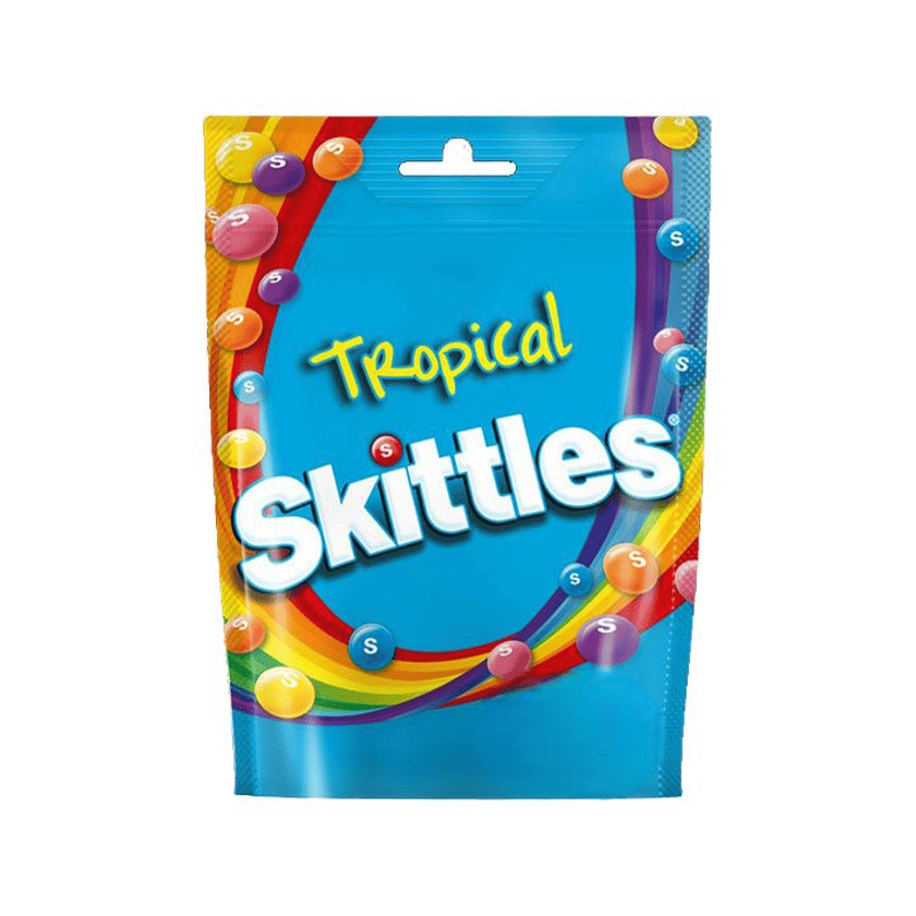 Skittles Καραμέλες Tropical 132g