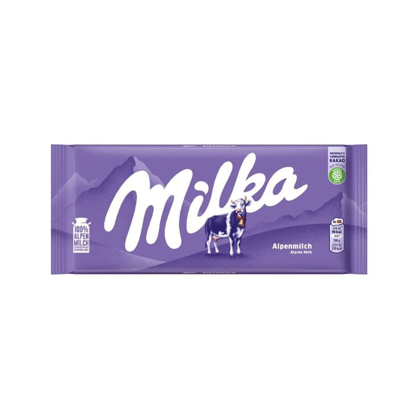 Milka Σοκολάτα Γάλακτος Alpine 100g