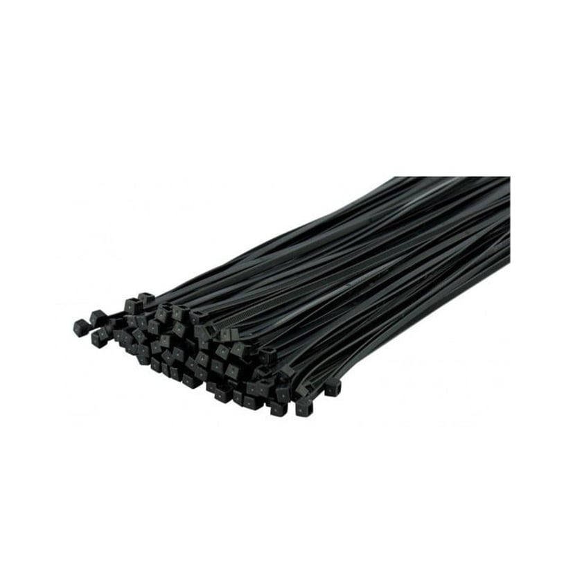 Orno Cable Ties 2.5mm X 100mm Black 100pcs