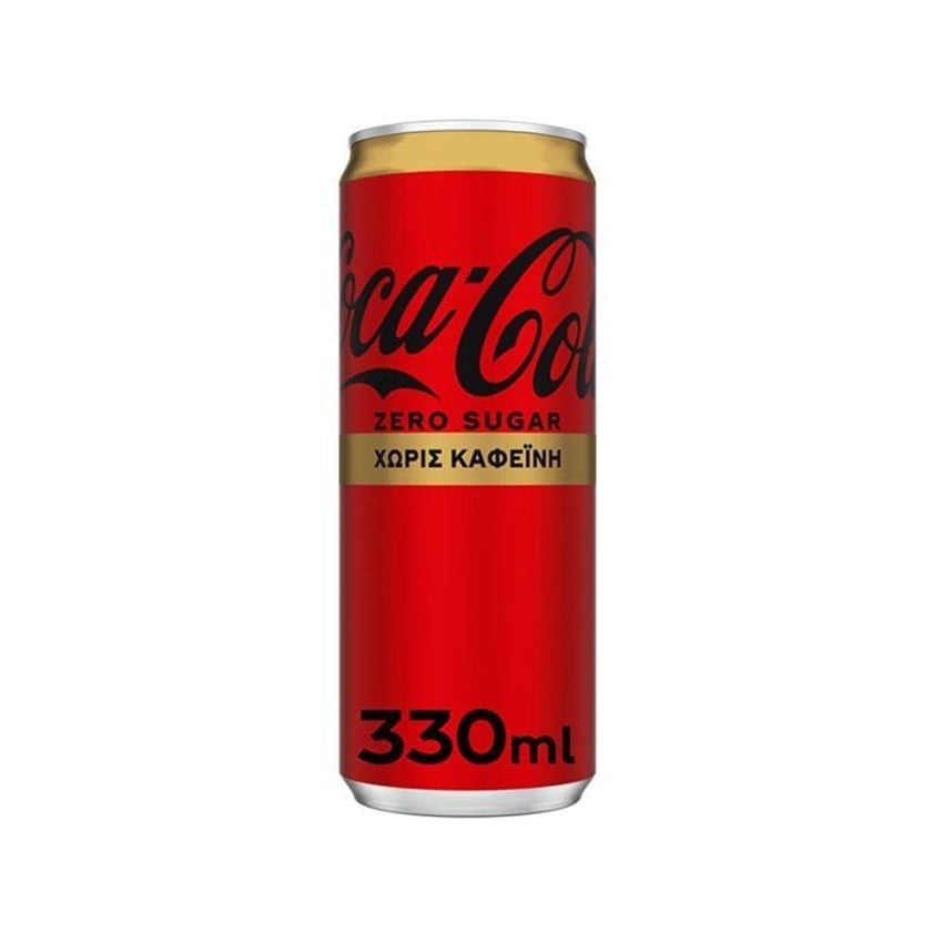 Coca-Cola Zero Χωρίς Καφεΐνη 330ml