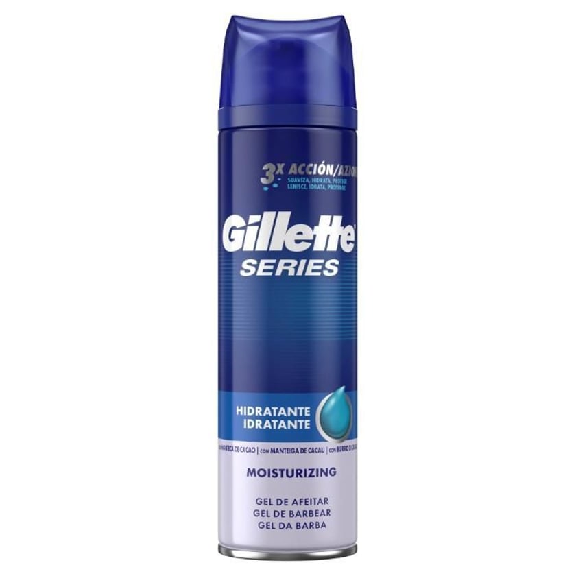 Gillette Gel Ξυρίσματος Moisturizing 200ml