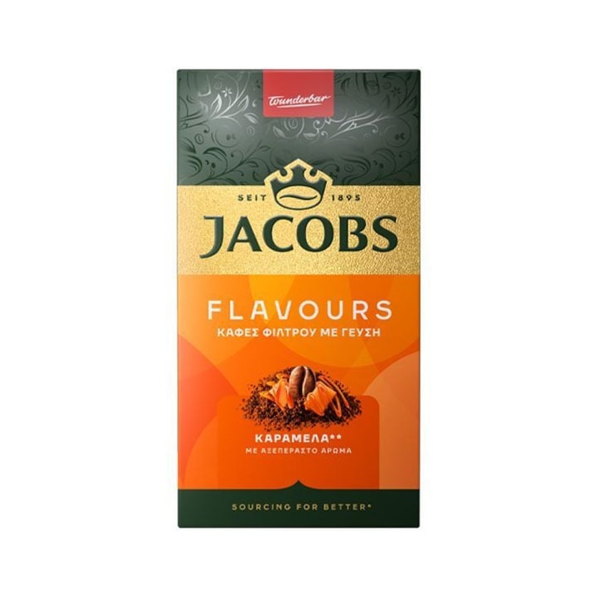 Jacobs Καφές Φίλτρου Flavours Καραμέλα 250g