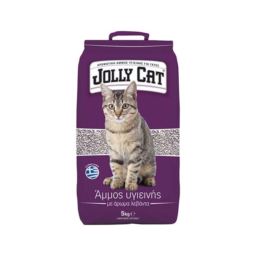 Jolly Cat Άμμος Υγιεινής για Γάτες με Άρωμα Λεβάντα 5kg