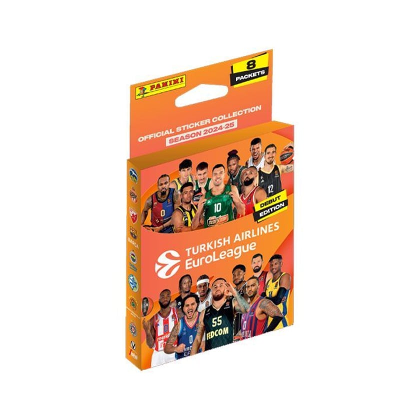 Panini Euroleague 2025 Mini Blister Αυτοκόλλητα