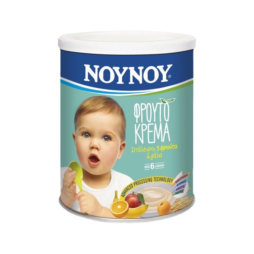 Νουνού Φρουτόκρεµα 5 Φρούτα 300g
